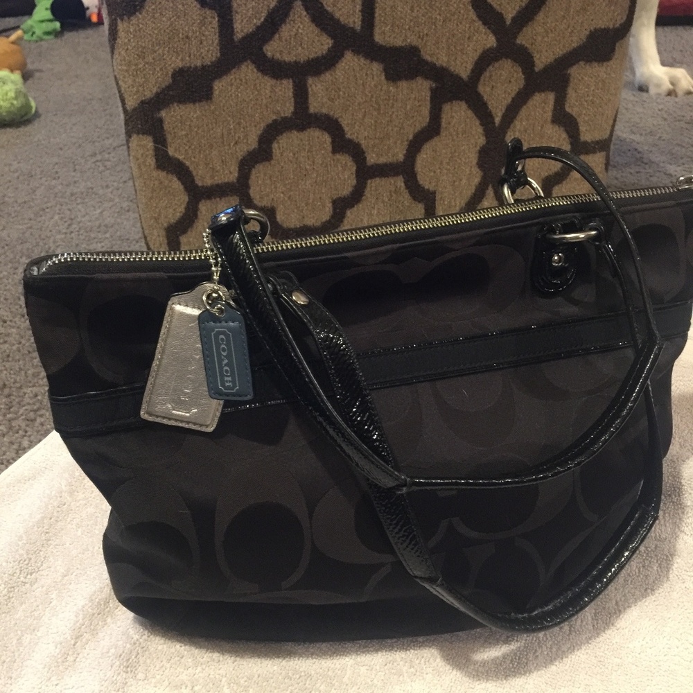 Coach purse - black